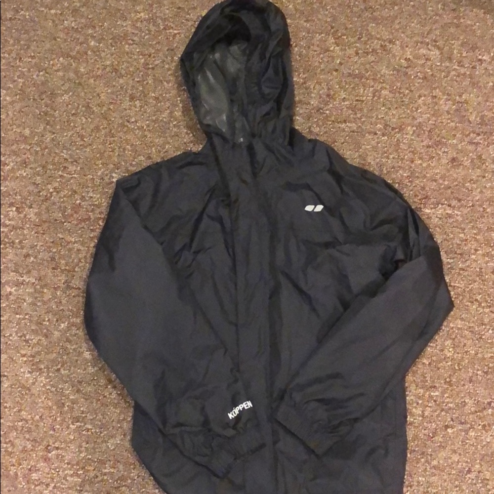 Dark Gray Windbreaker